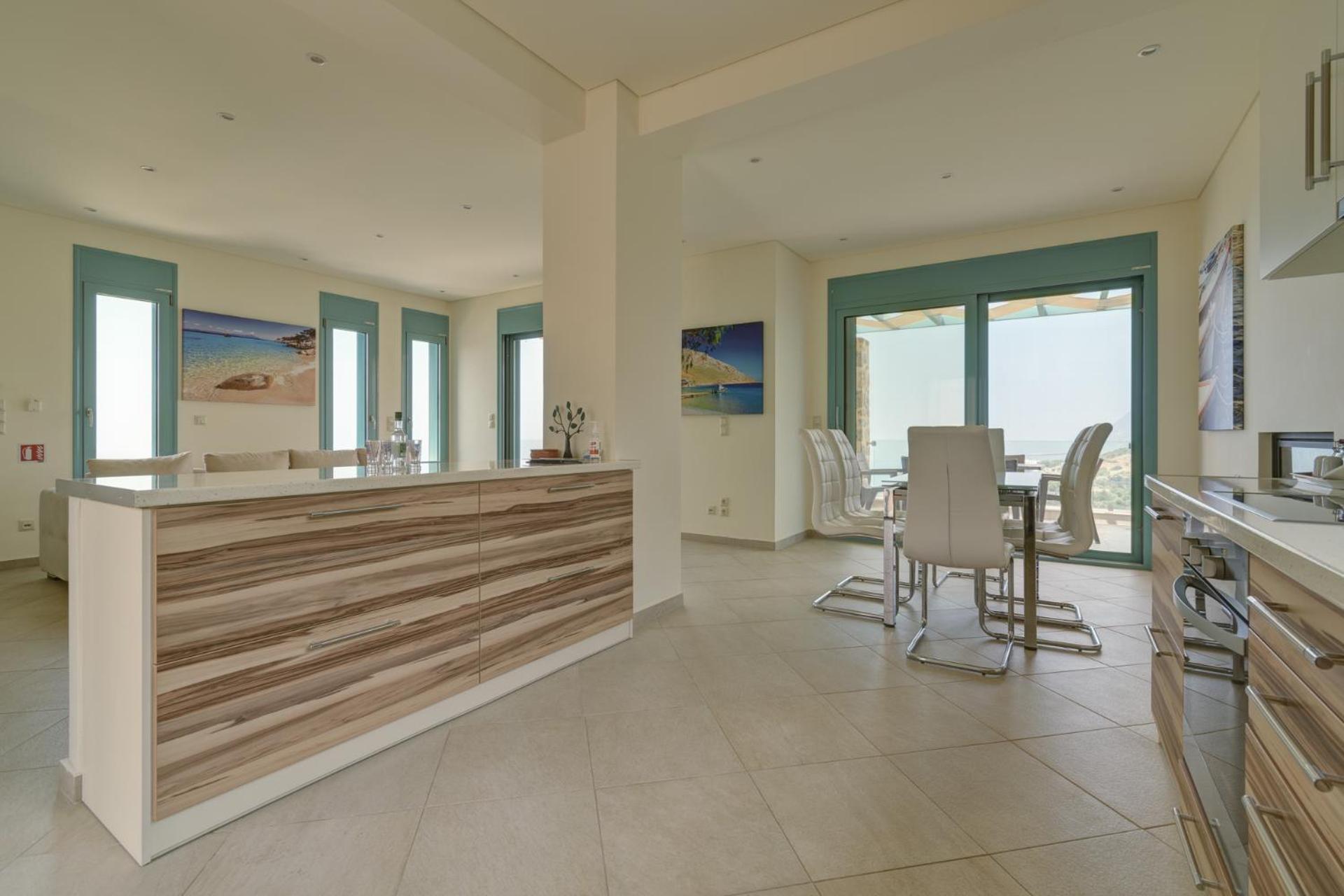 Ouzo Panoramic Houses 2, With Private Pool Plomari Exterior photo