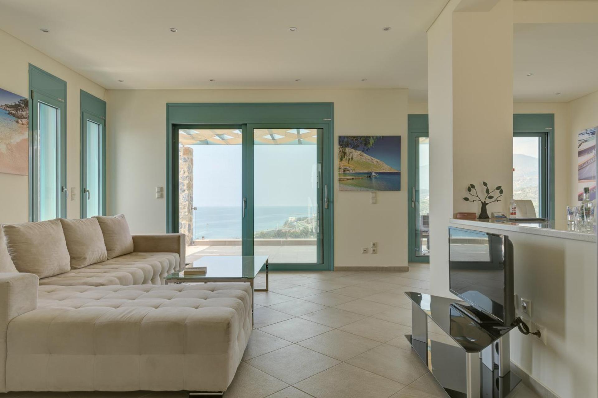 Ouzo Panoramic Houses 2, With Private Pool Plomari Exterior photo