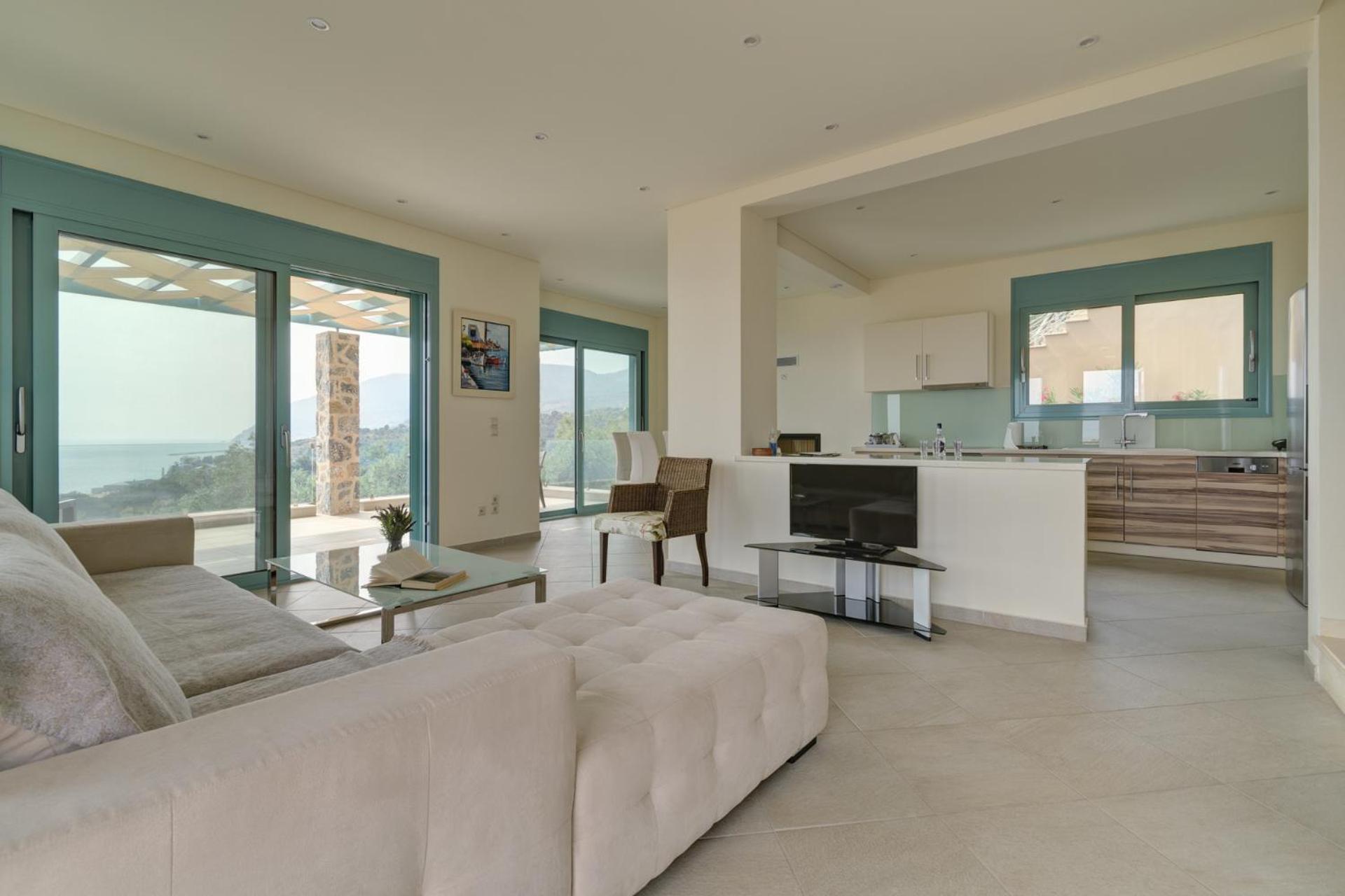 Ouzo Panoramic Houses 2, With Private Pool Plomari Exterior photo