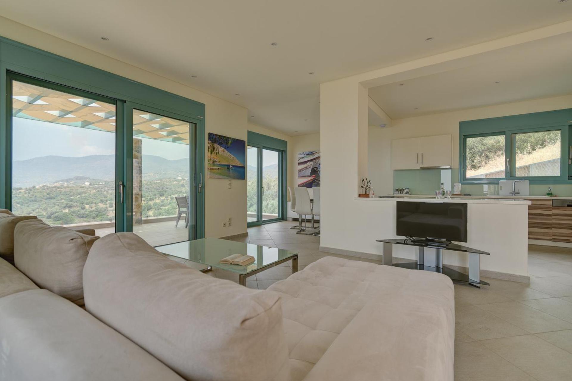 Ouzo Panoramic Houses 2, With Private Pool Plomari Exterior photo