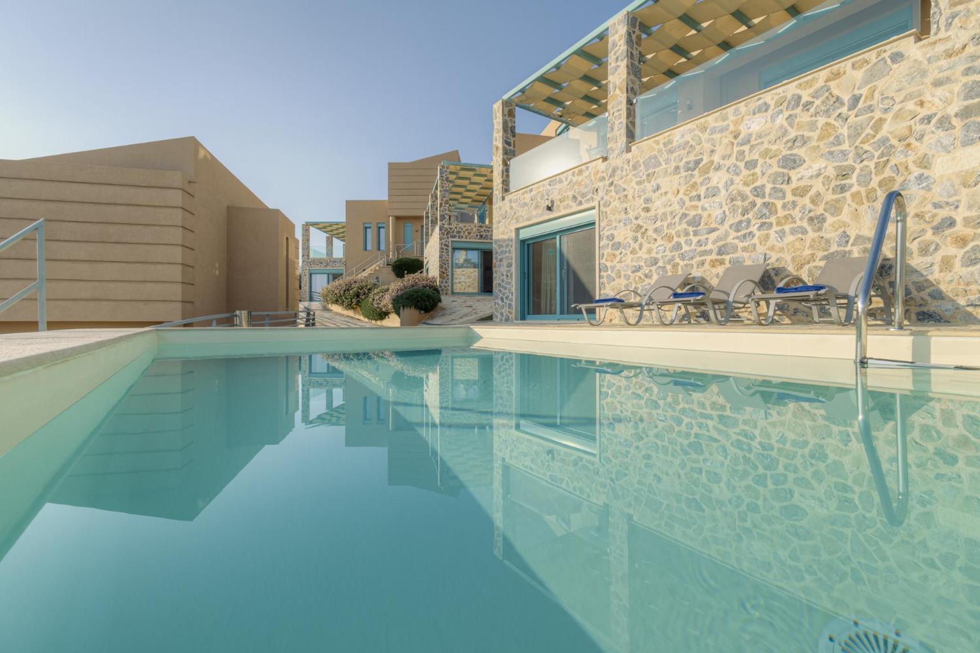 Ouzo Panoramic Houses 2, With Private Pool Plomari Exterior photo