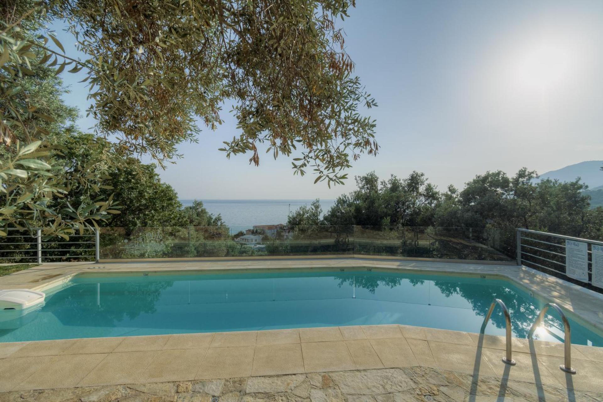 Ouzo Panoramic Houses 2, With Private Pool Plomari Exterior photo