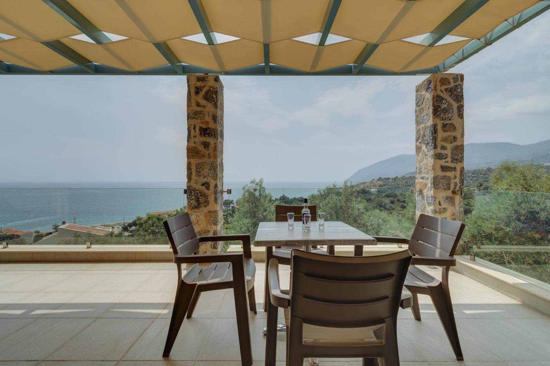 Ouzo Panoramic Houses 2, With Private Pool Plomari Room photo