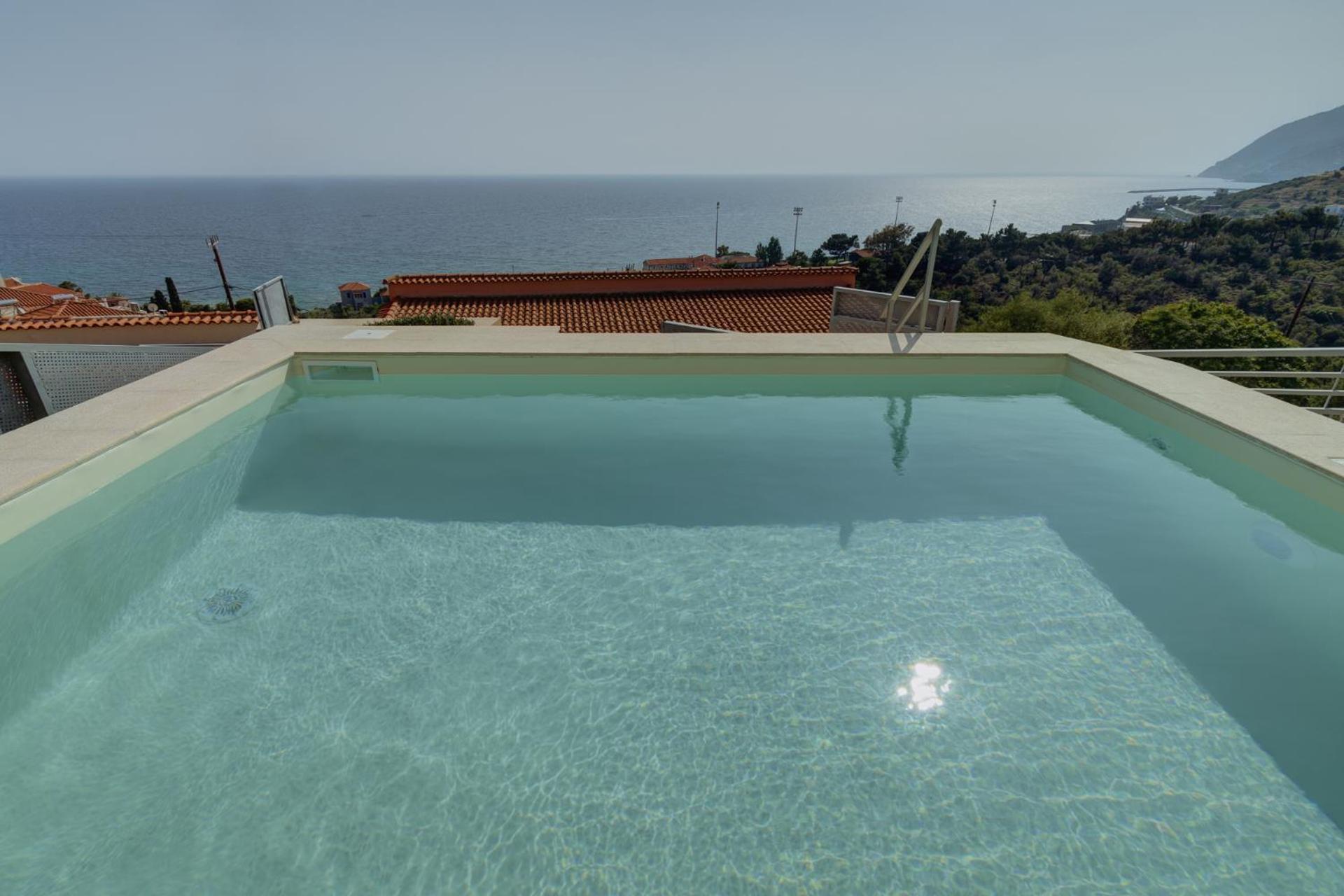 Ouzo Panoramic Houses 2, With Private Pool Plomari Room photo
